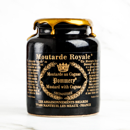 Mustard with Cognac "Moutarde Royale" - Moutarde de Meaux Pommery